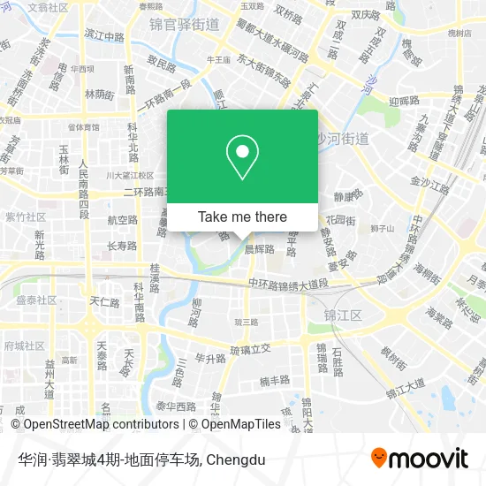 华润·翡翠城4期-地面停车场 map