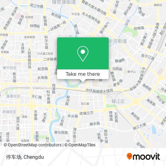 停车场 map