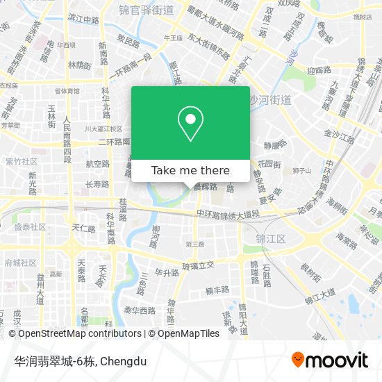华润翡翠城-6栋 map