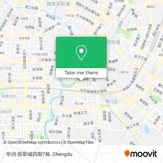 华润·翡翠城四期7栋 map