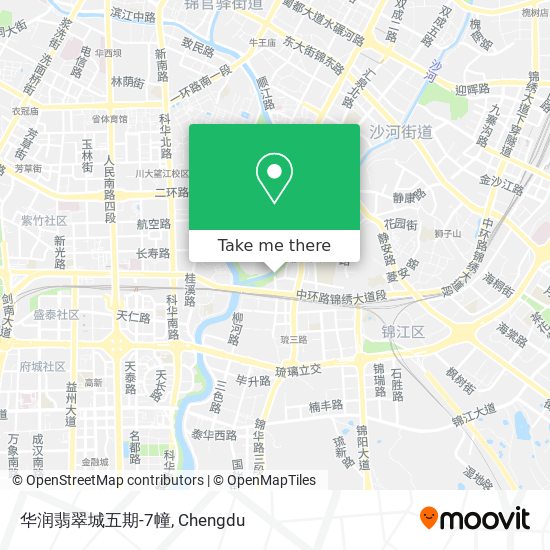 华润翡翠城五期-7幢 map