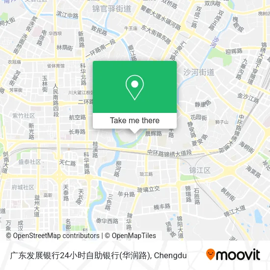 广东发展银行24小时自助银行(华润路) map