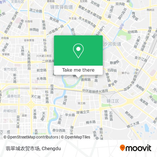 翡翠城农贸市场 map