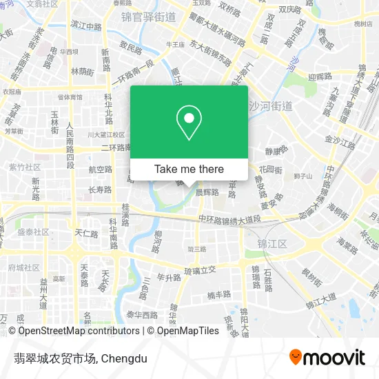 翡翠城农贸市场 map