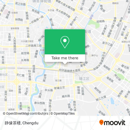 静缘茶楼 map