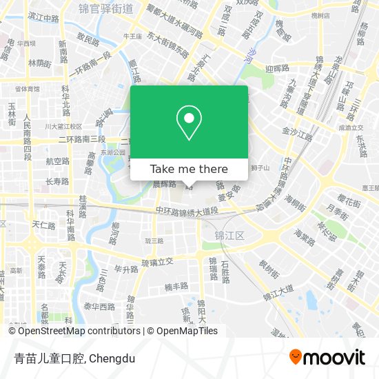 青苗儿童口腔 map