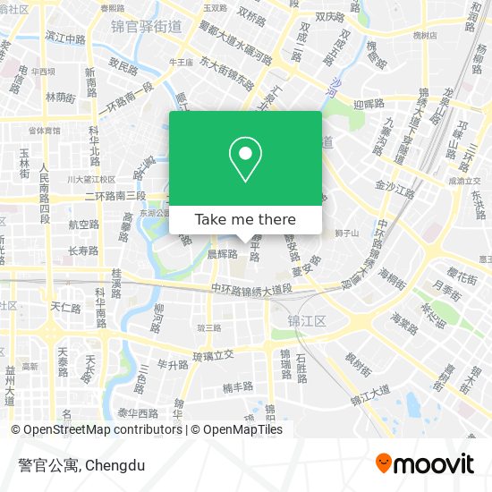 警官公寓 map