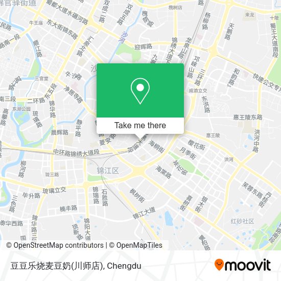 豆豆乐烧麦豆奶(川师店) map