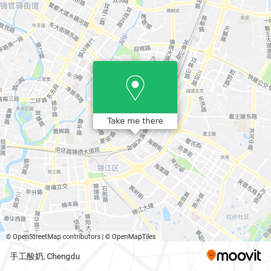 手工酸奶 map