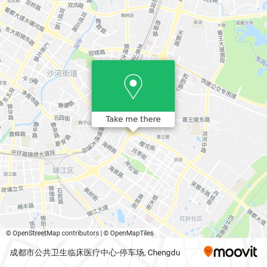 成都市公共卫生临床医疗中心-停车场 map