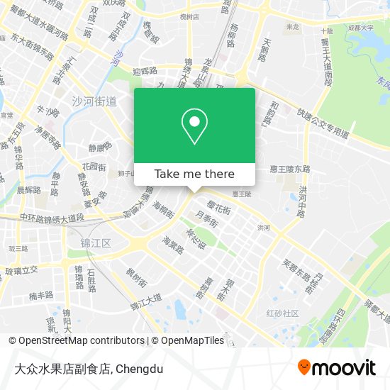 大众水果店副食店 map