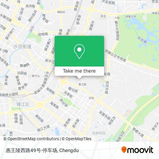 惠王陵西路49号-停车场 map