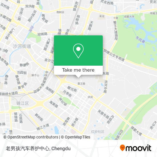老男孩汽车养护中心 map
