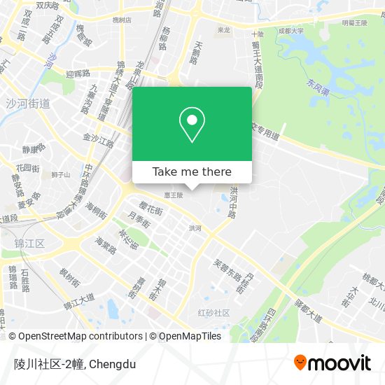陵川社区-2幢 map
