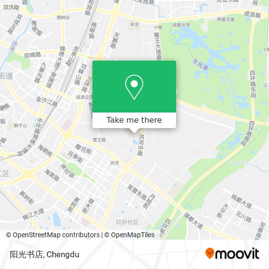 阳光书店 map