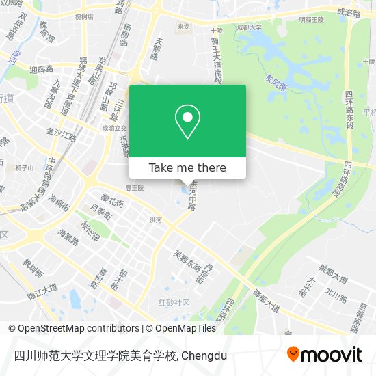 四川师范大学文理学院美育学校 map
