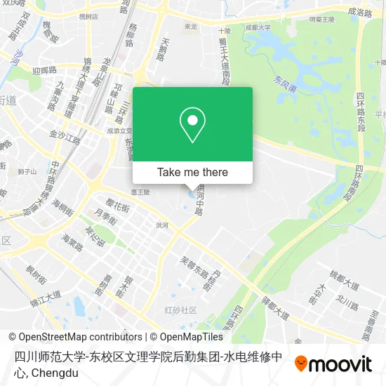 四川师范大学-东校区文理学院后勤集团-水电维修中心 map