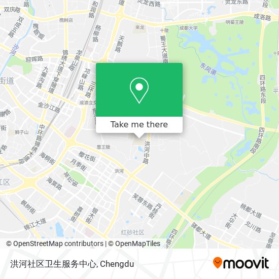 洪河社区卫生服务中心 map