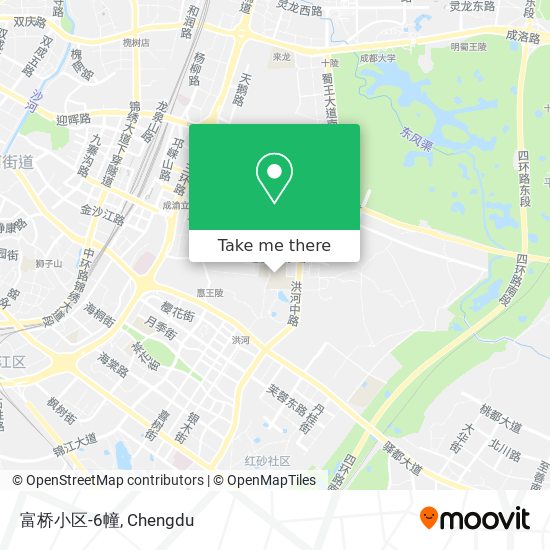 富桥小区-6幢 map