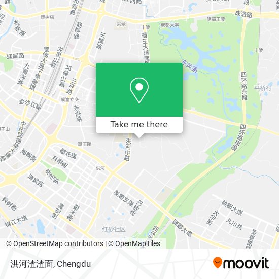 洪河渣渣面 map