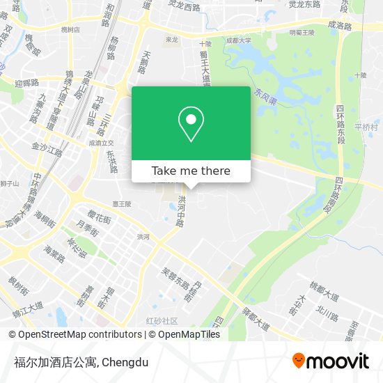 福尔加酒店公寓 map