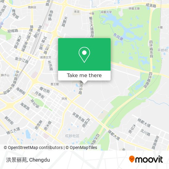 洪景丽苑 map
