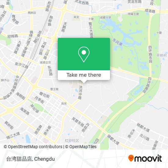 台湾甜品店 map