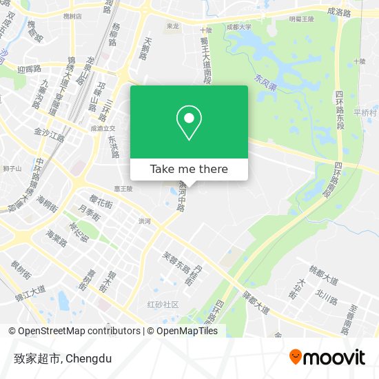 致家超市 map