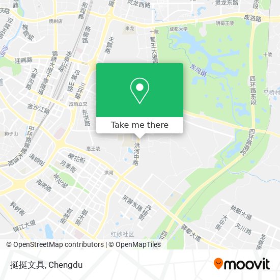 挺挺文具 map