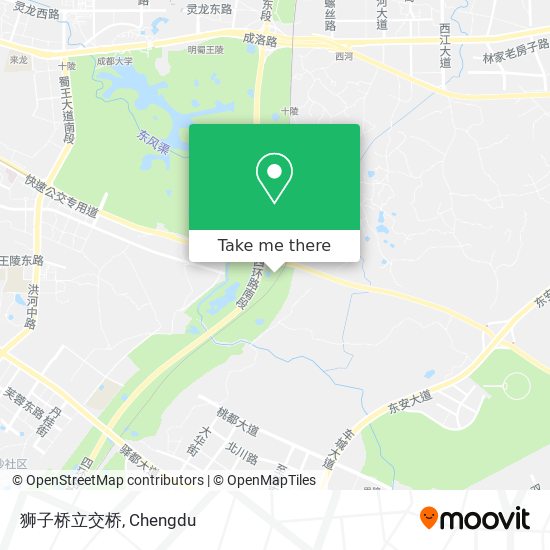 狮子桥立交桥 map