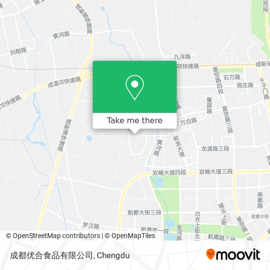成都优合食品有限公司 map
