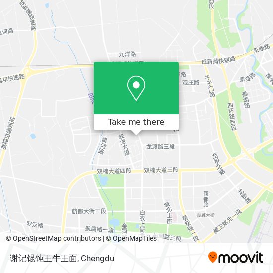 谢记馄饨王牛王面 map