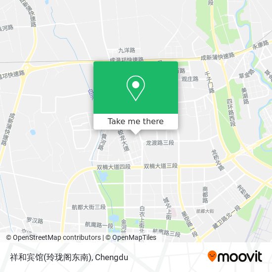 祥和宾馆(玲珑阁东南) map