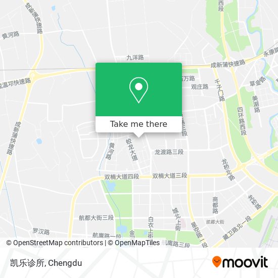 凯乐诊所 map