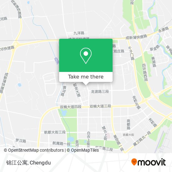 锦江公寓 map