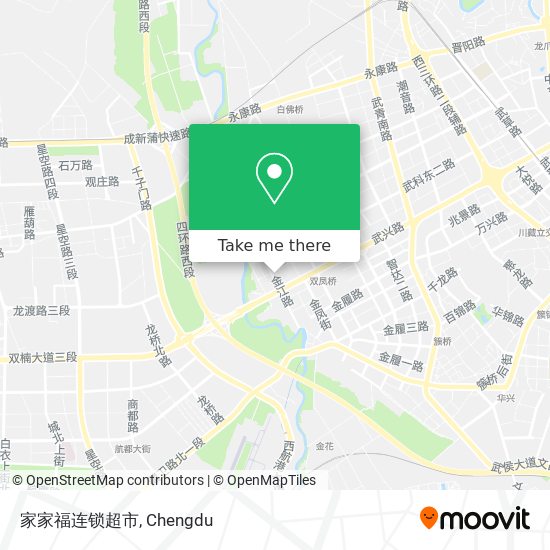 家家福连锁超市 map