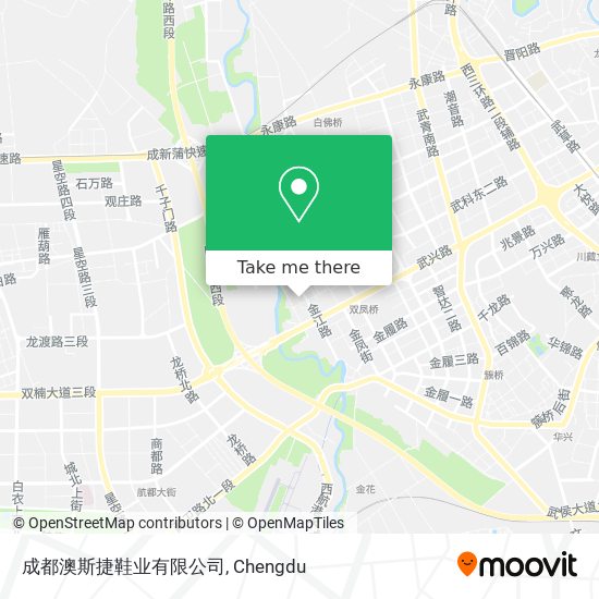 成都澳斯捷鞋业有限公司 map