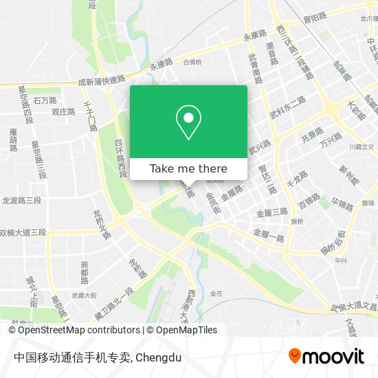 中国移动通信手机专卖 map