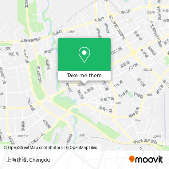 上海建设 map