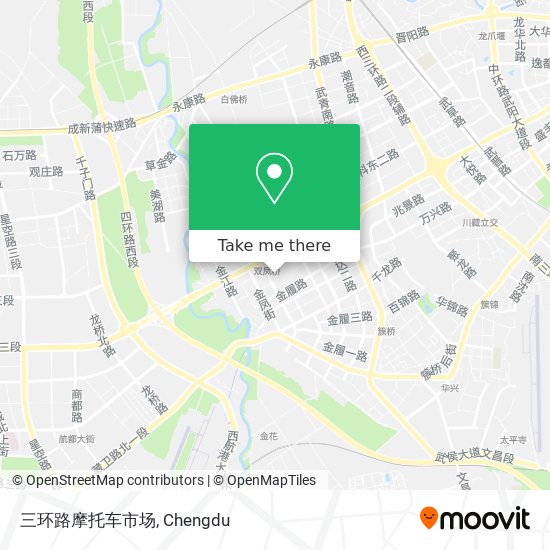 三环路摩托车市场 map