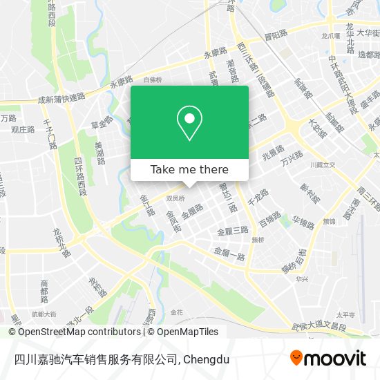 四川嘉驰汽车销售服务有限公司 map