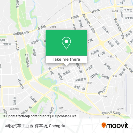 华勋汽车工业园-停车场 map