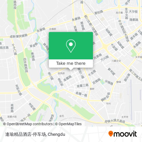 逢瑜精品酒店-停车场 map