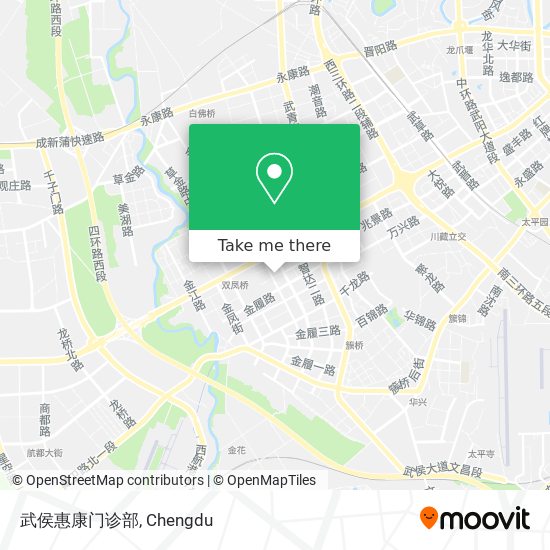 武侯惠康门诊部 map