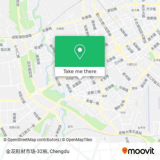 金花鞋材市场-32栋 map