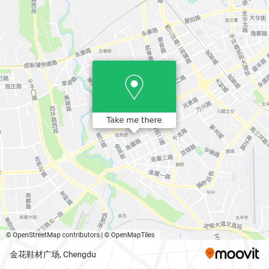 金花鞋材广场 map