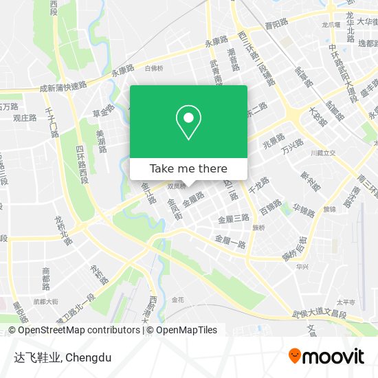 达飞鞋业 map