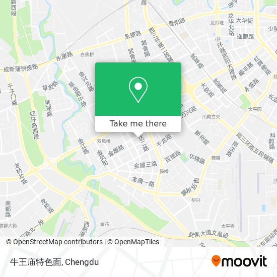 牛王庙特色面 map