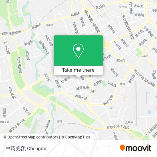 中药美容 map