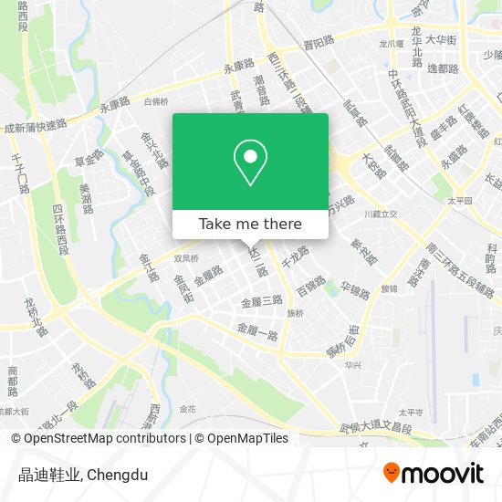 晶迪鞋业 map